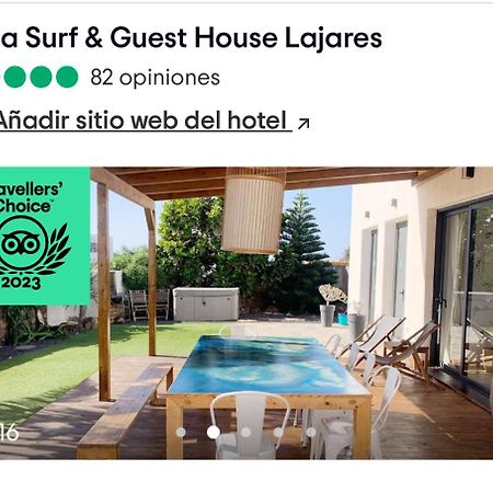 Agua Guesthouse Lajares Villa Con Jacuzzi Buitenkant foto