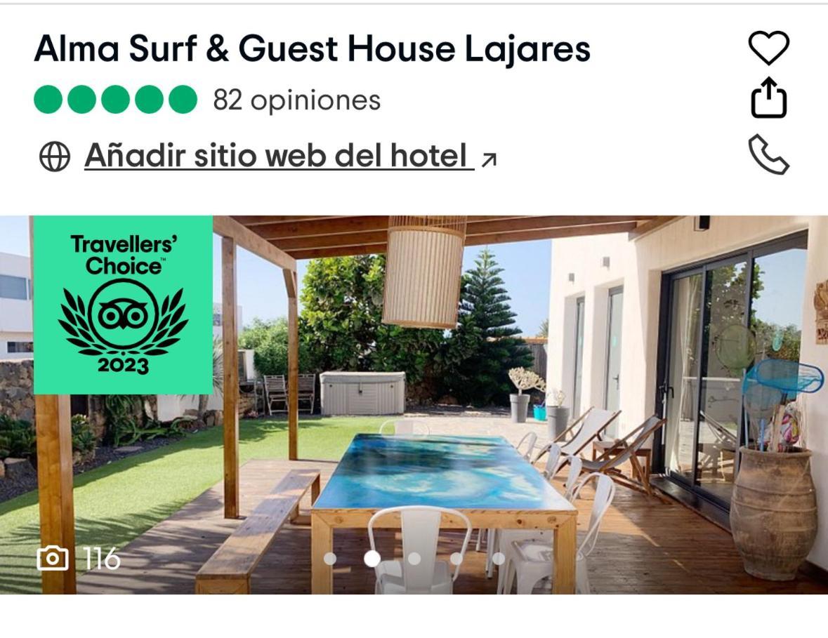 Agua Guesthouse Lajares Villa Con Jacuzzi Buitenkant foto